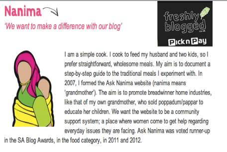 Freshlyblogged Nanima