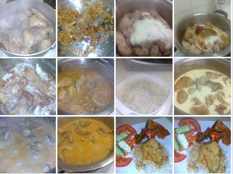 step by step butter chicken